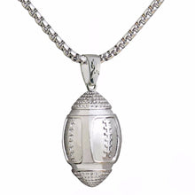 Load image into Gallery viewer, Rugby Ball Necklace