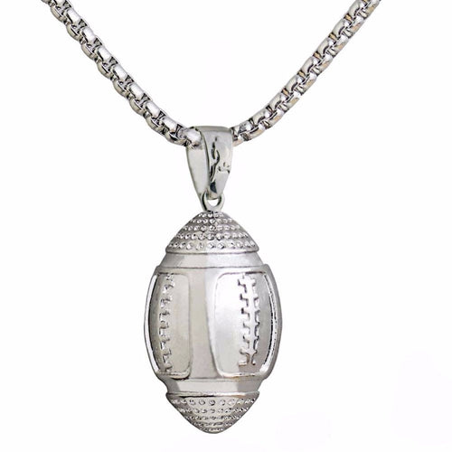 Rugby Ball Necklace