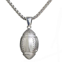 Load image into Gallery viewer, Rugby Ball Necklace
