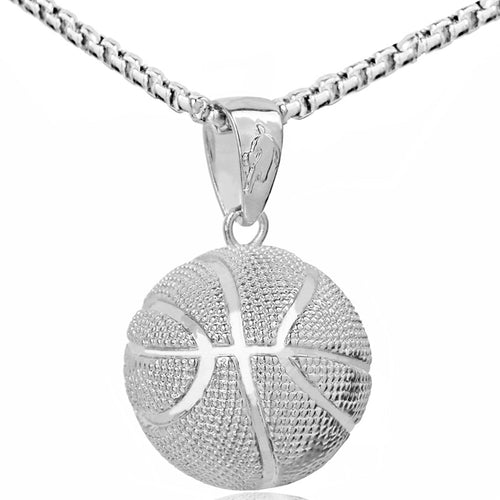 3D Basketball Necklace