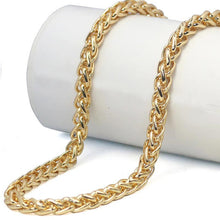 Load image into Gallery viewer, Gold Classic Sports Plain Long Necklace