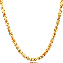 Load image into Gallery viewer, Gold Classic Sports Plain Long Necklace