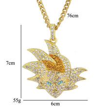 Load image into Gallery viewer, Hip Hop Alloy Frosted Necklace
