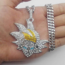 Load image into Gallery viewer, Hip Hop Alloy Frosted Necklace