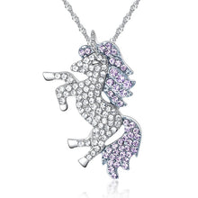Load image into Gallery viewer, Unicorn Rhinestone Necklace