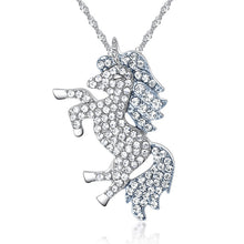 Load image into Gallery viewer, Unicorn Rhinestone Necklace