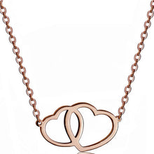 Load image into Gallery viewer, Double Heart Necklace