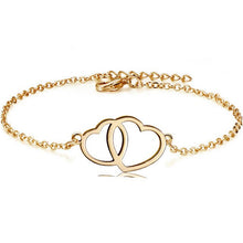 Load image into Gallery viewer, Double Heart Necklace