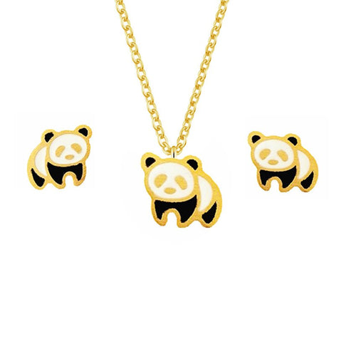 Chinese National Treasure Cute Panda Necklace